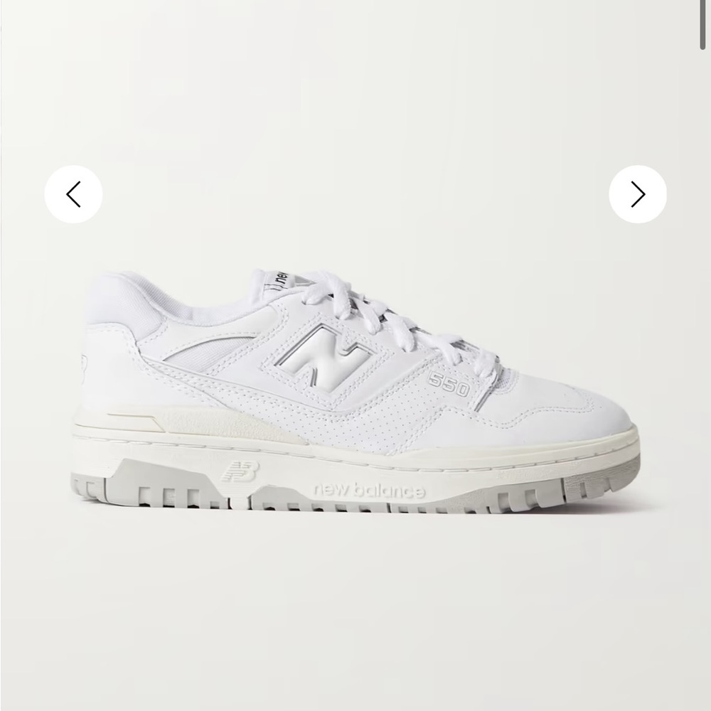 New balance white 550 sneakers